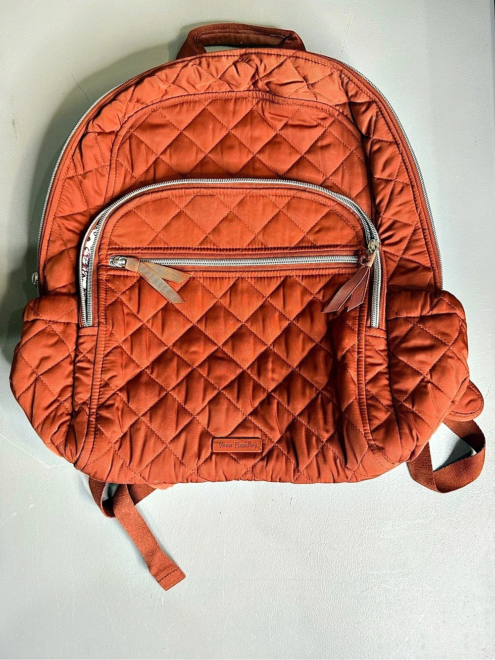 Vera Bradley Performance Twill Small Backpack Orange